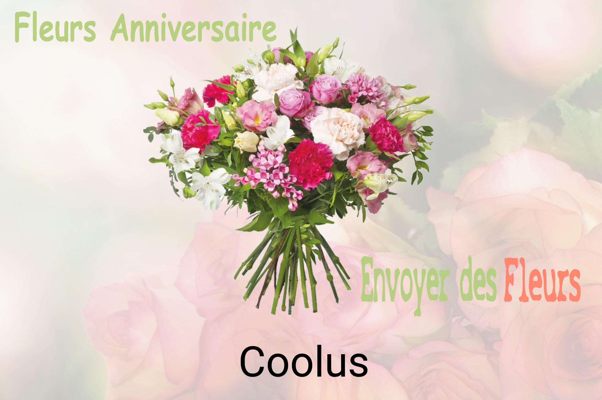 Bouquet de fleurs d’anniversaire livré à Coolus